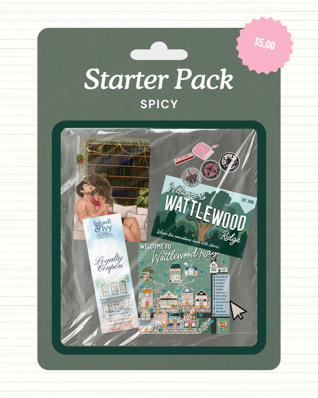 The Paper Hearts Merch Packs