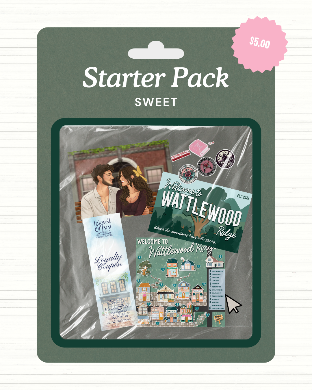 The Paper Hearts Merch Packs
